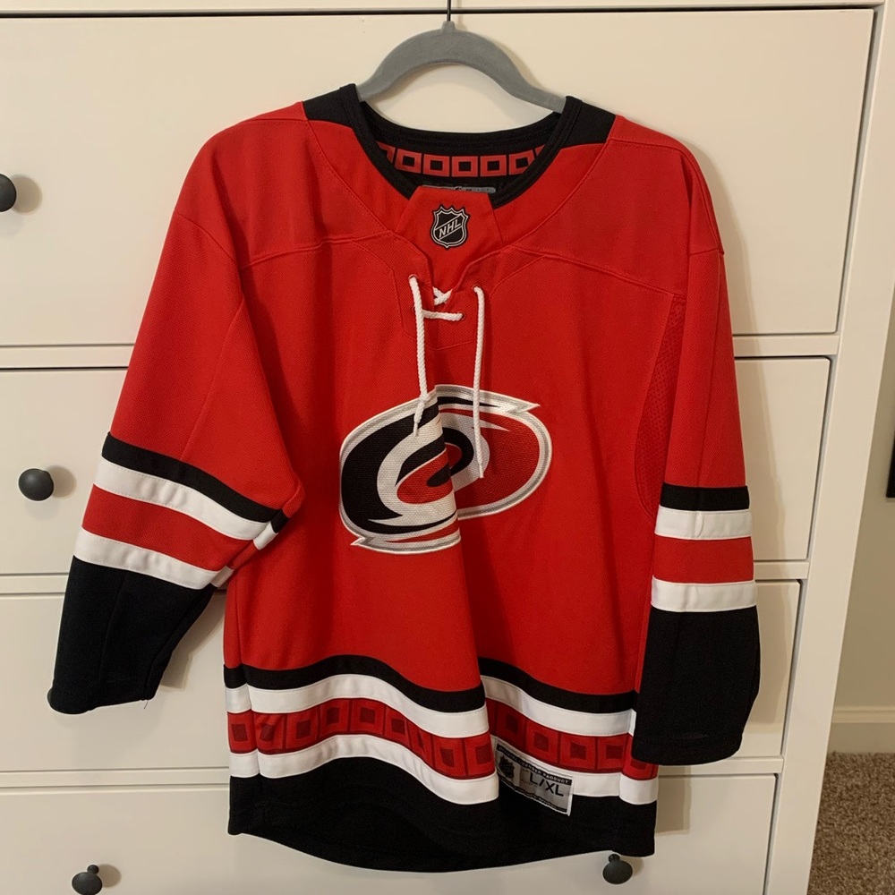 Youth Carolina Hurricanes Red Home Premier Jersey